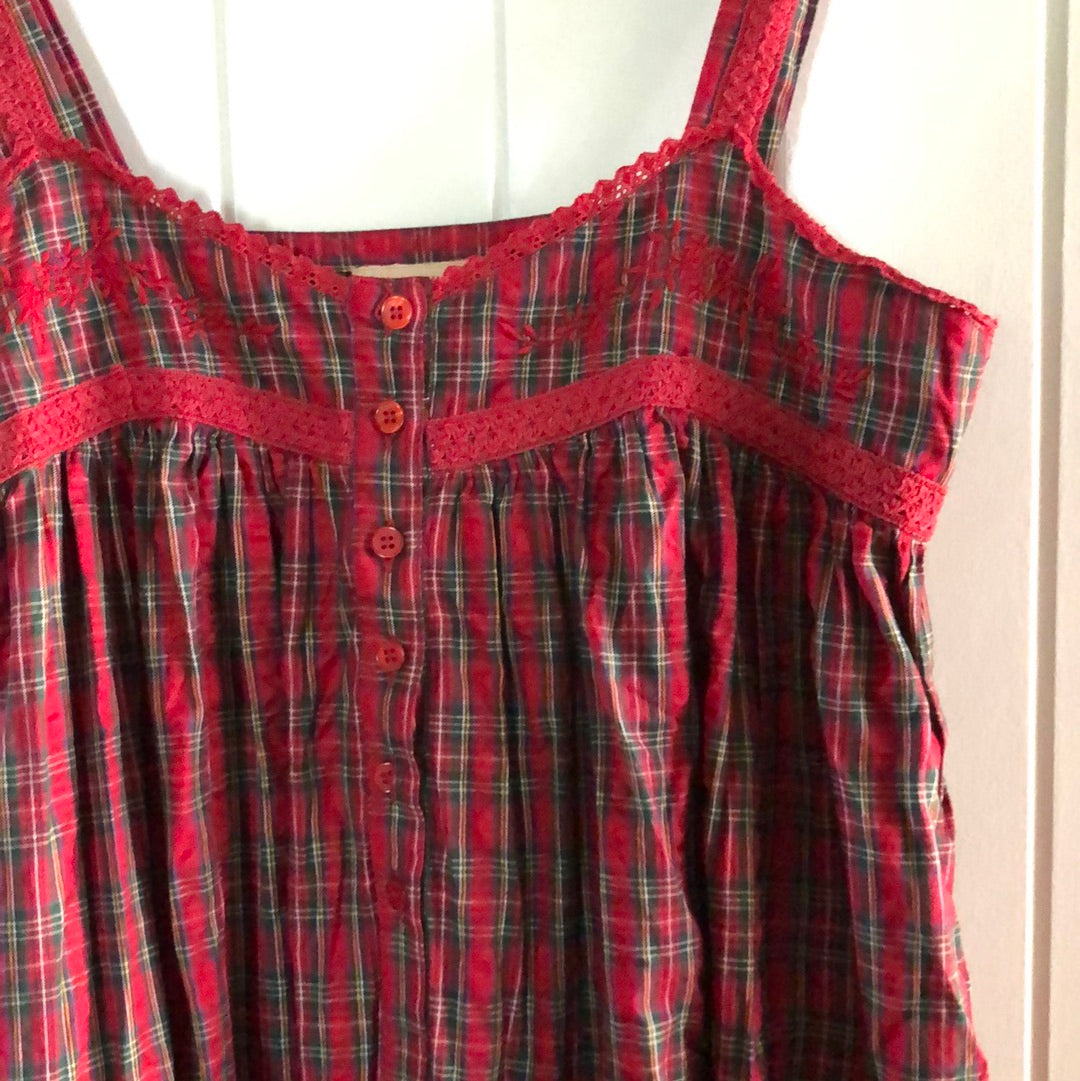 Ladies vintage 1980’s tartan dress 10/12