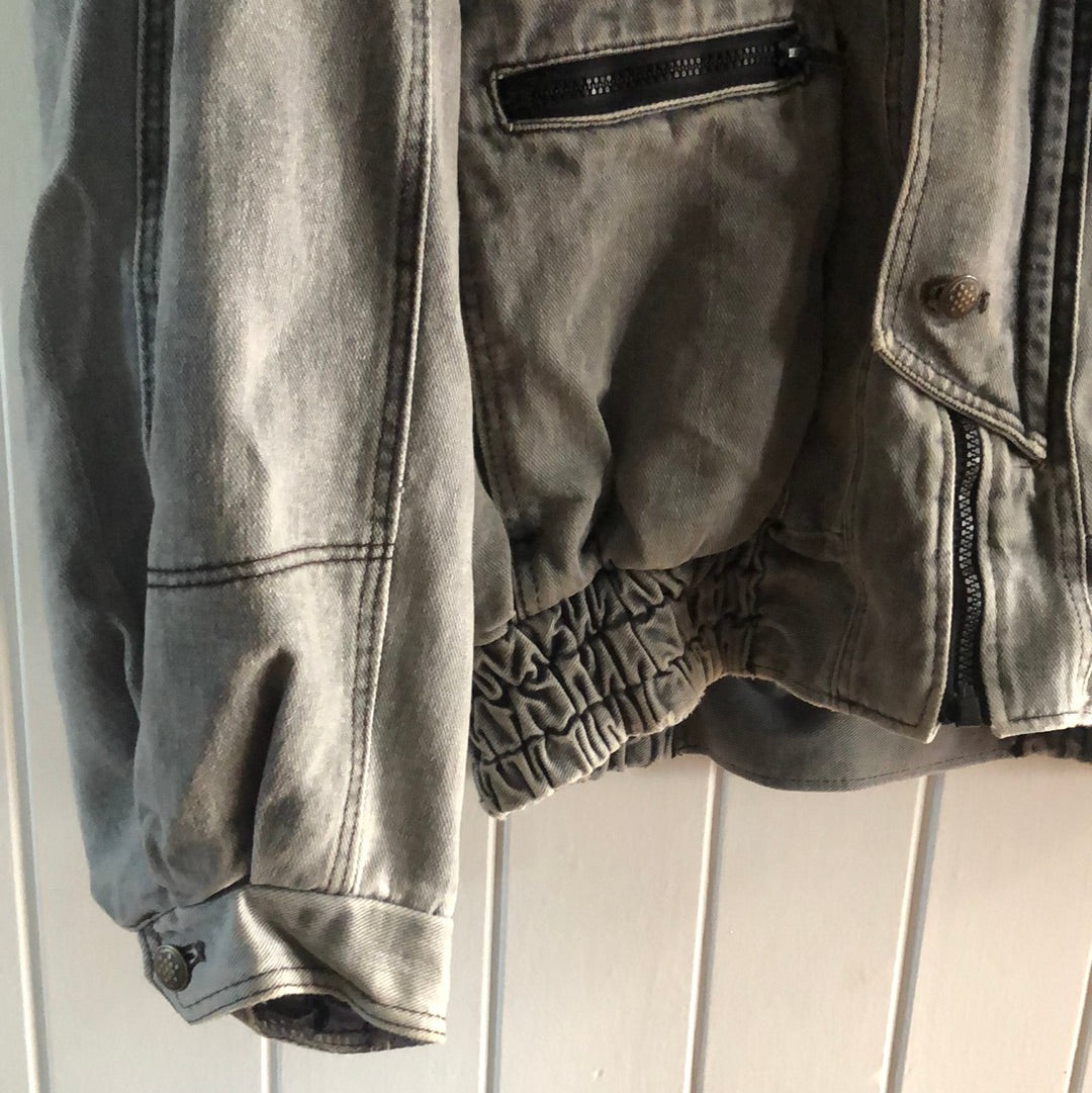 Men’s 80’s large denim jacket German made