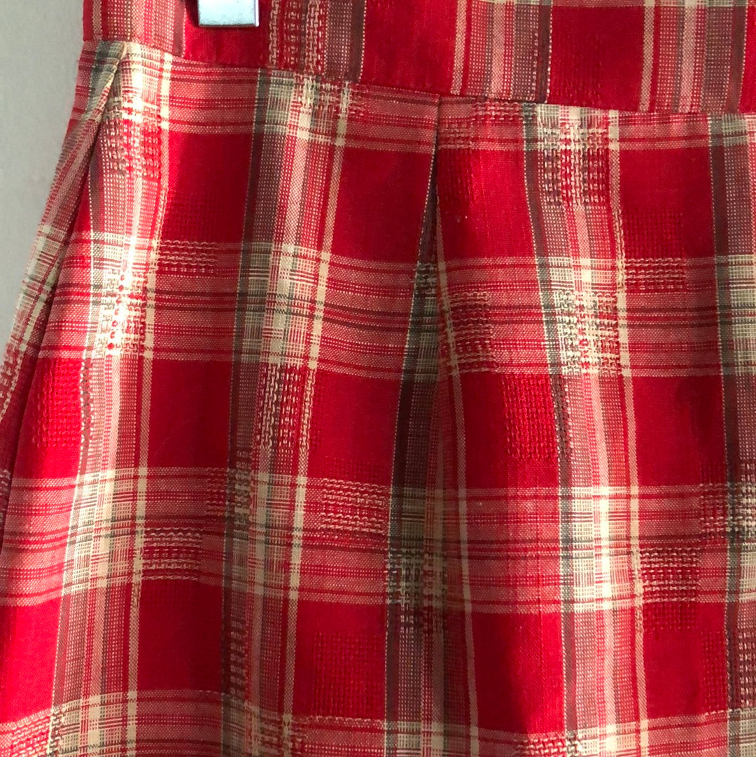 Ladies vintage tartan skirt Katies