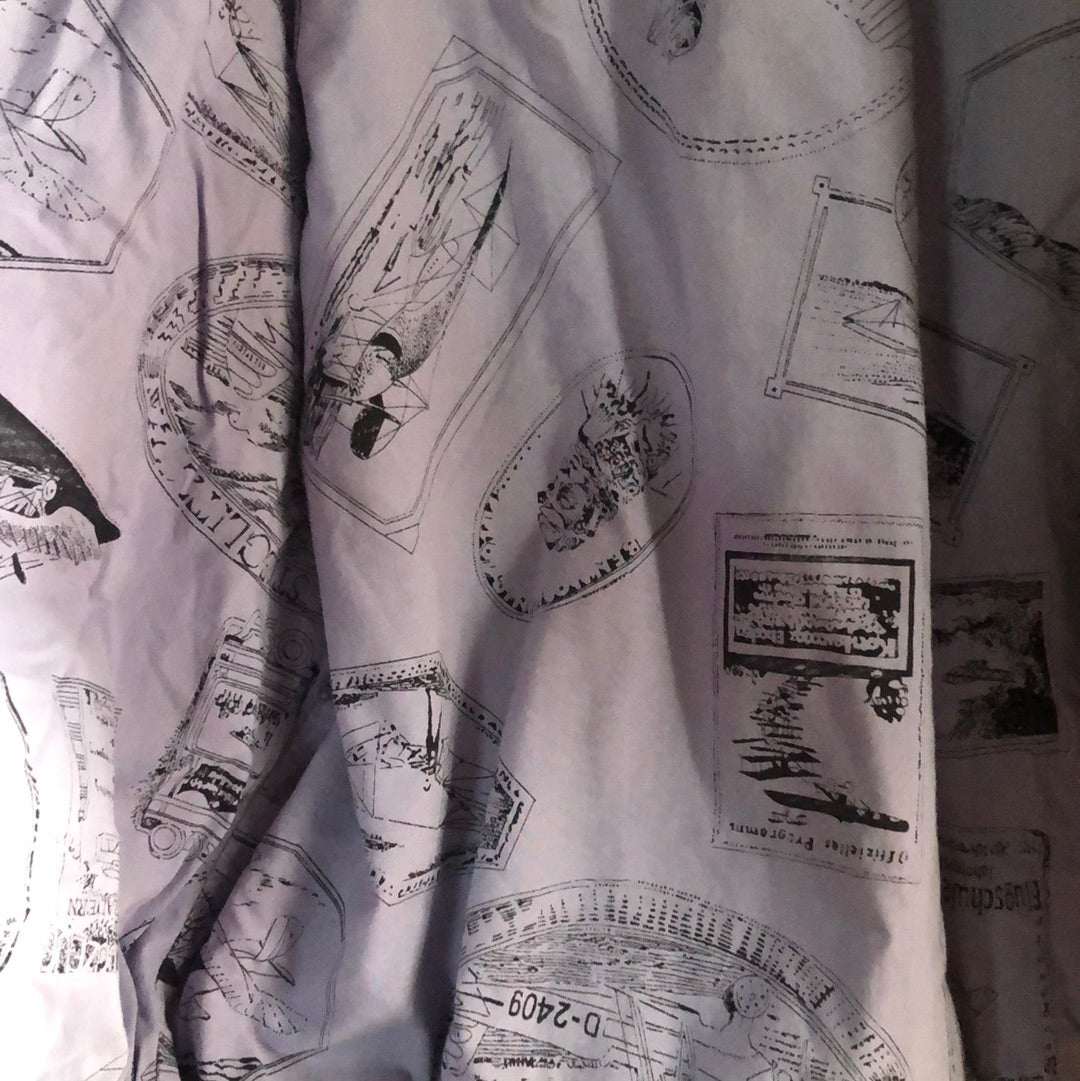 Men’s 80’s large denim jacket German made