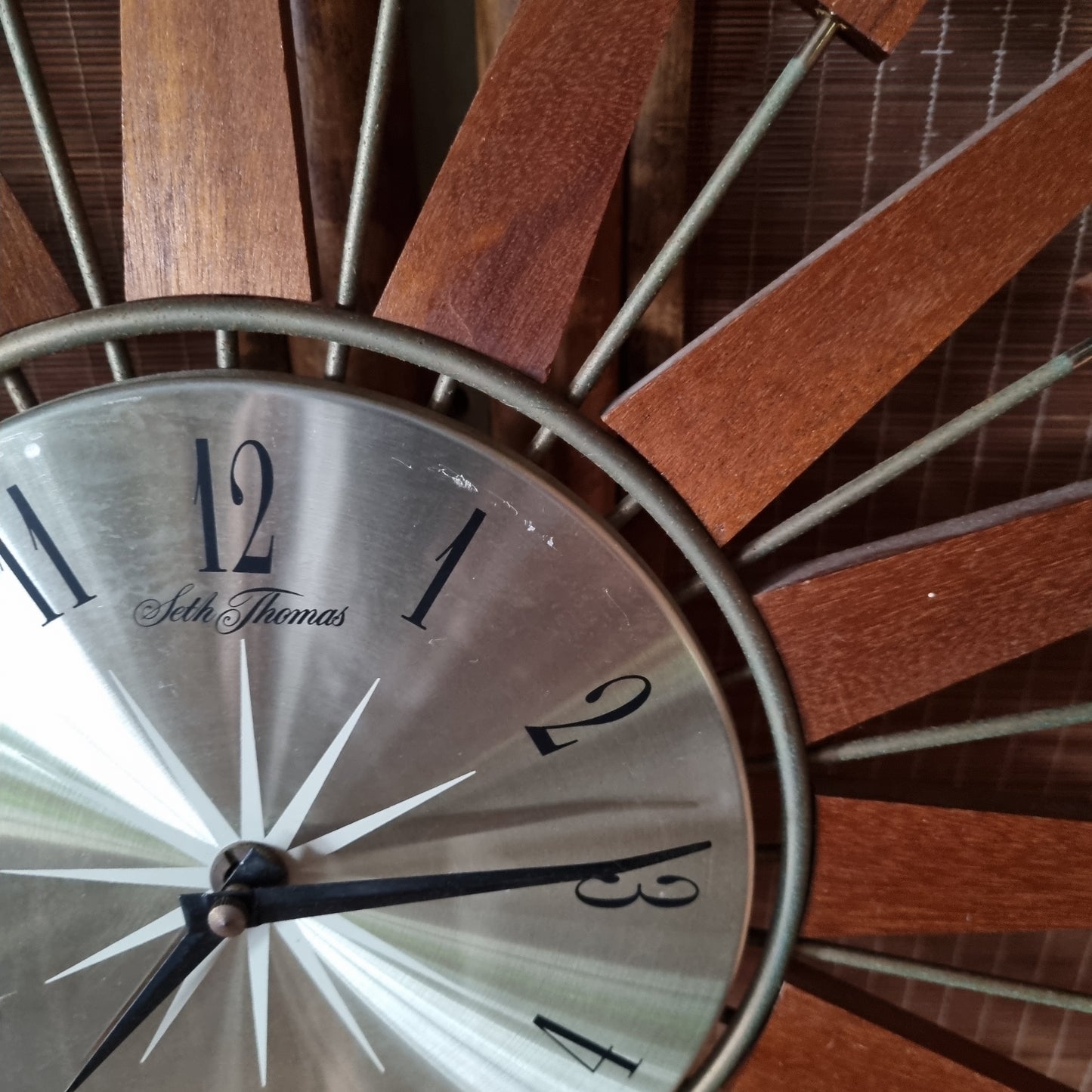 seth thomas starburst clock