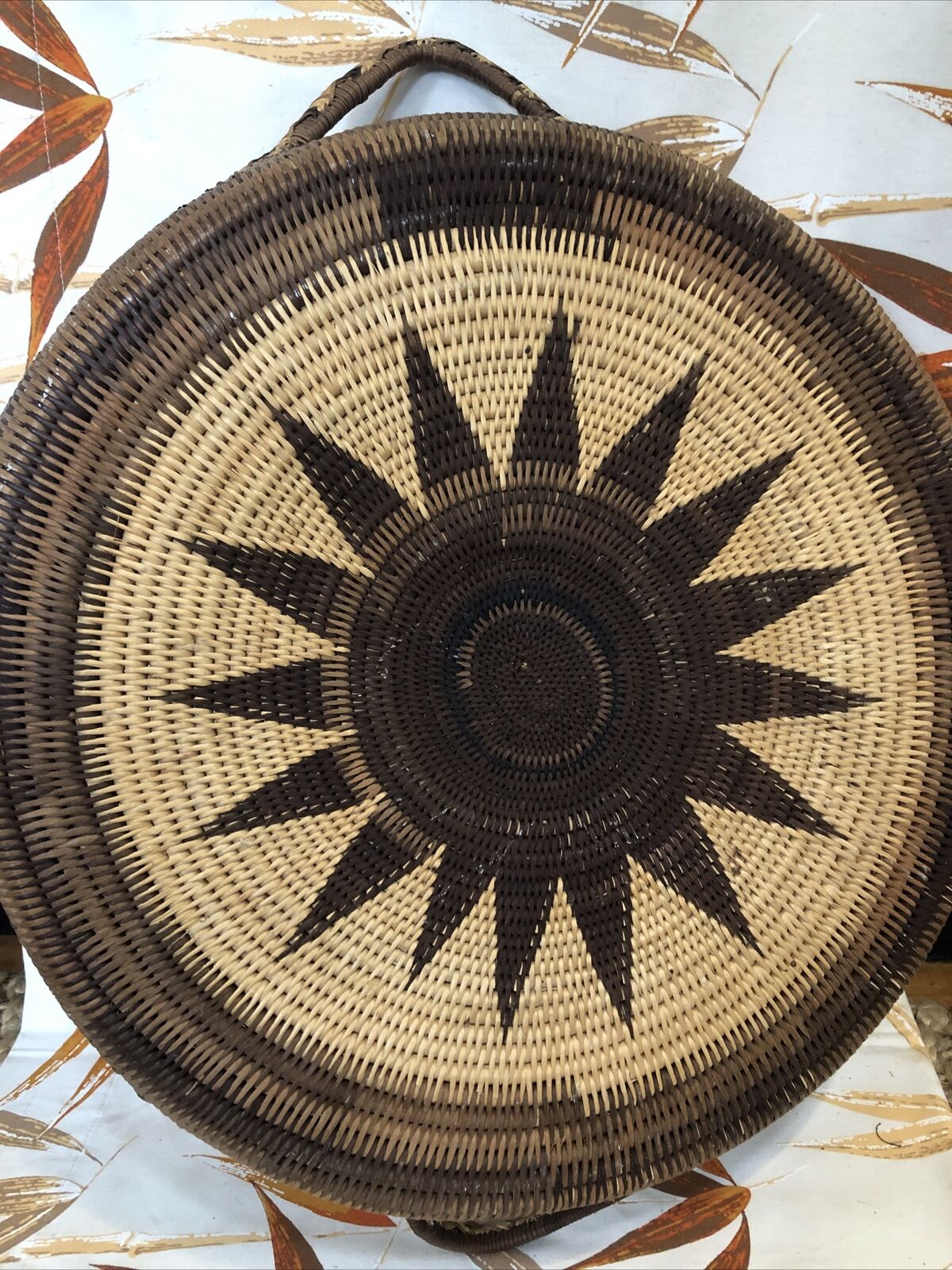Large PNG Traditional Buka Tray Vintage