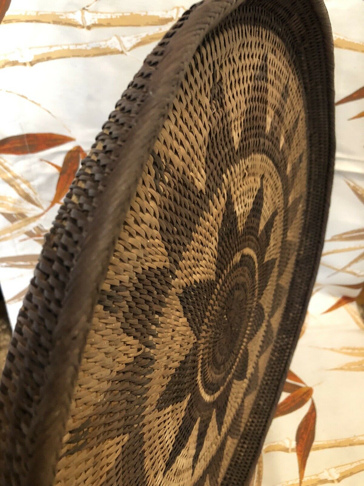 Large PNG Traditional Buka Tray/plate Vintage