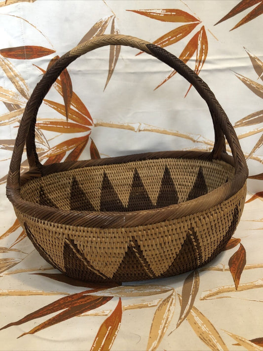 PNG Traditional Buka Basket Vintage