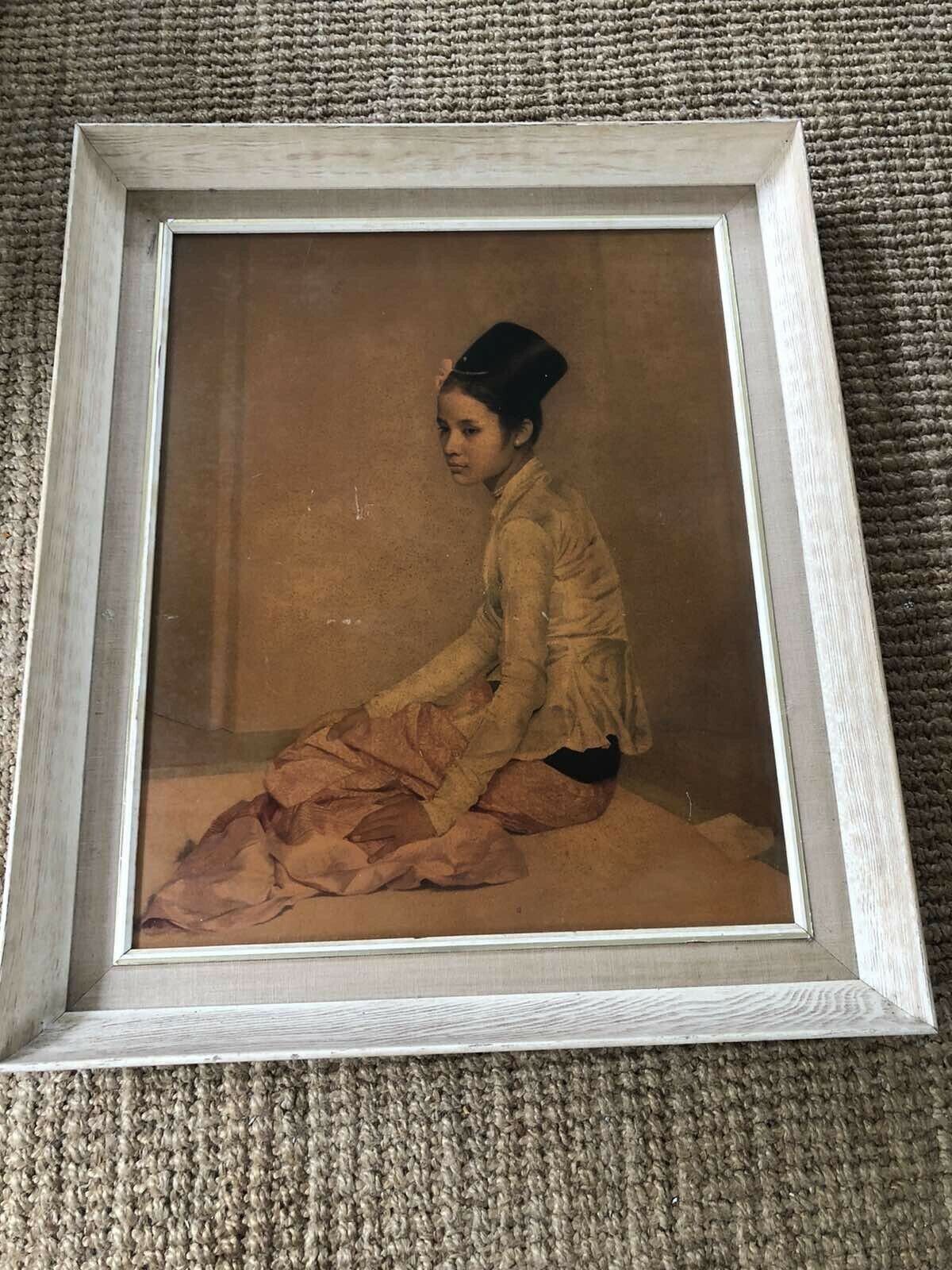 Gerald Kelly Saw-ohn-nyun Print Vintage Mid Century