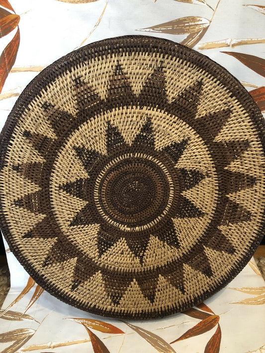 Large PNG Traditional Buka Tray/plate Vintage