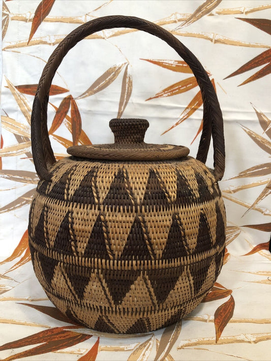 PNG Traditional Buka Basket Vintage Large