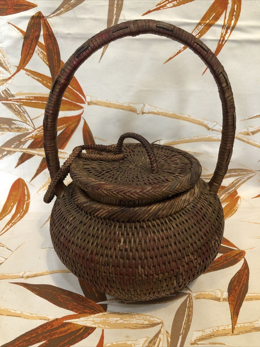 PNG Traditional Buka Basket Vintage Old
