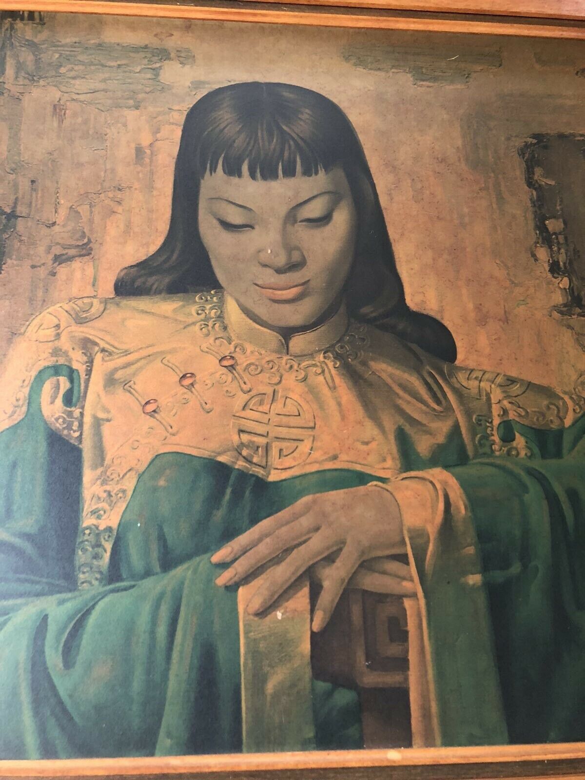 tretchikoff print Lady From Orient Vintage