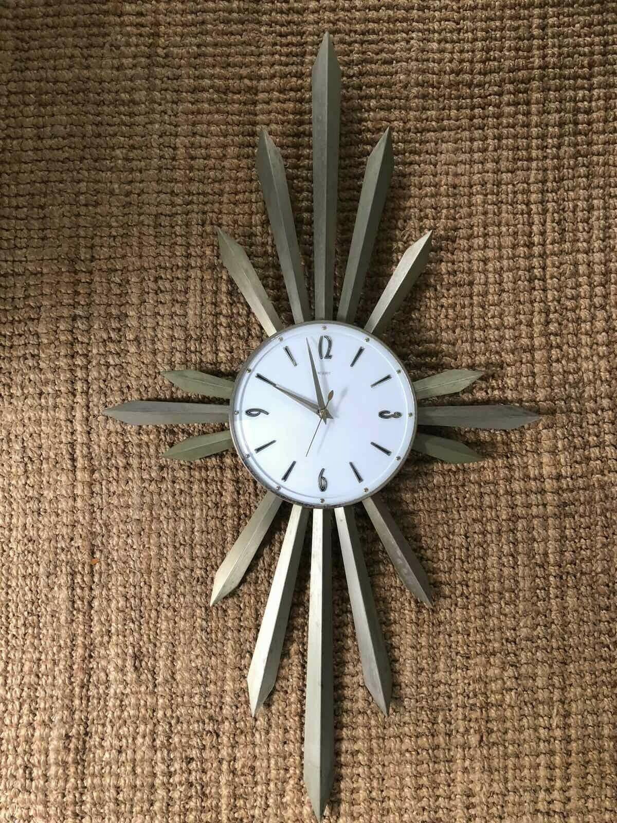 Metamec Vintage Starburst Clock