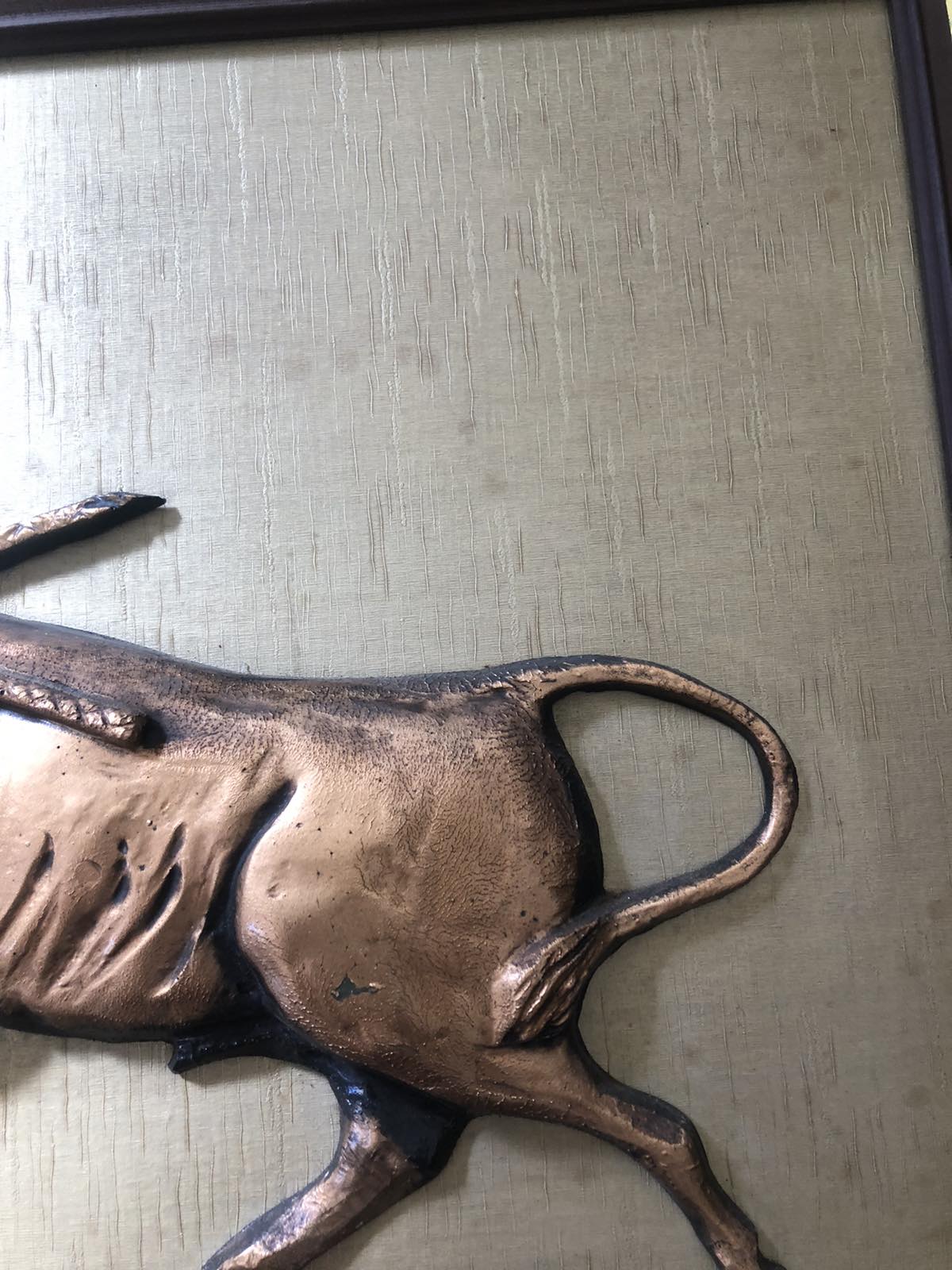 Matador wall plaque 3d vintage print