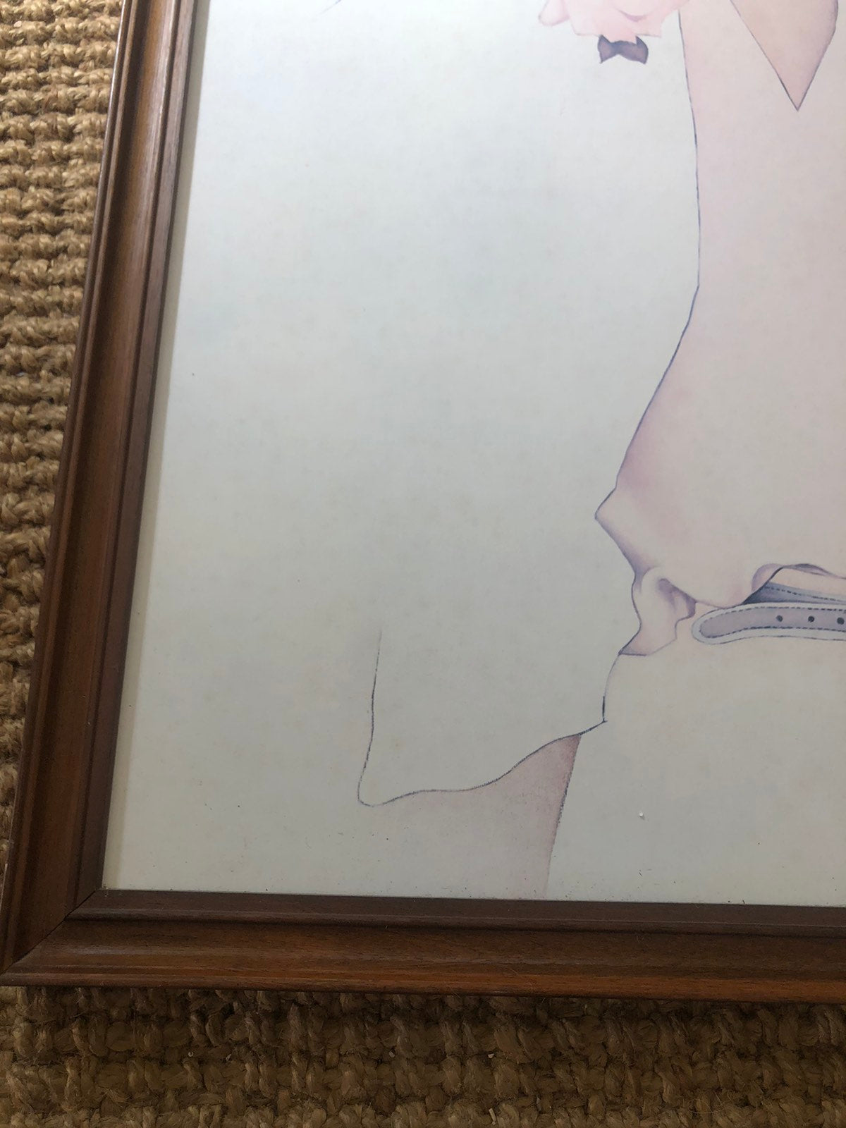 Sara moon vintage print