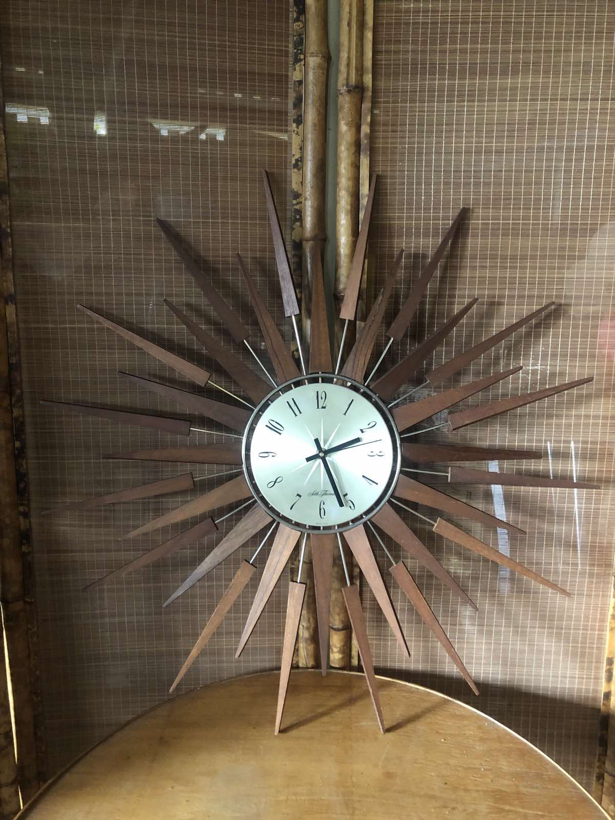 seth thomas starburst clock