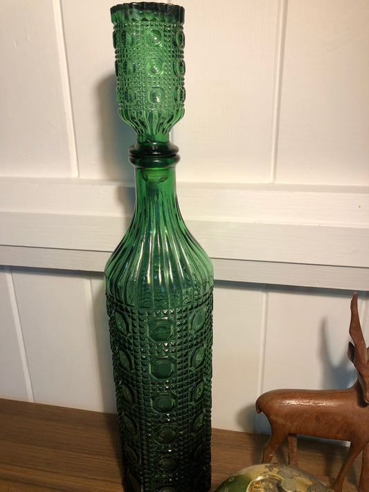 Green ravioli genie bottle