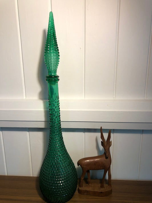 Green genie bottle