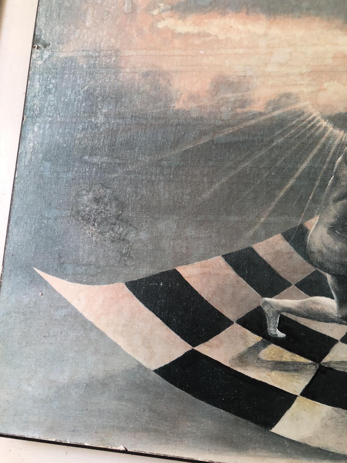 Large pearson solar offering vintage print