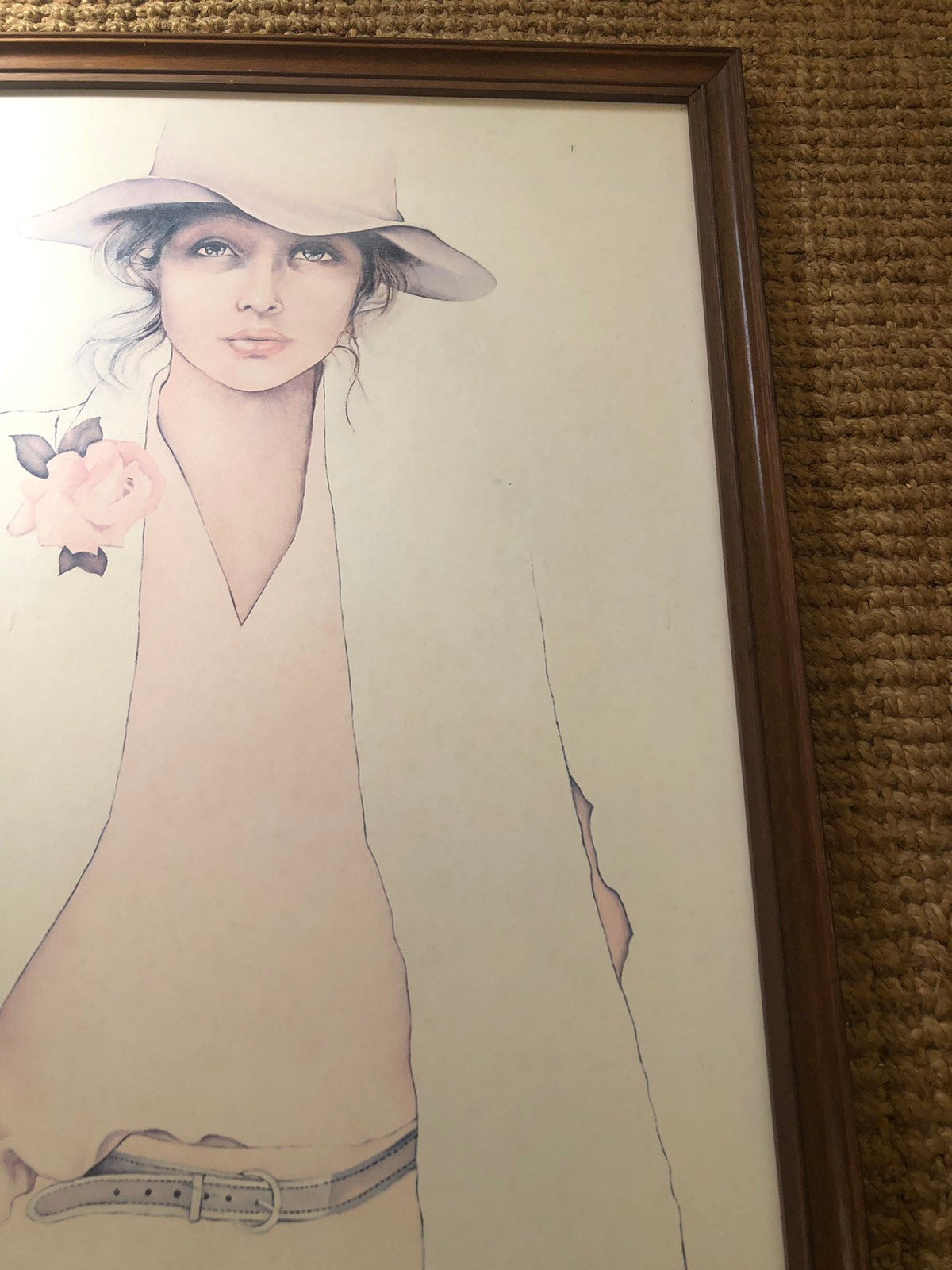 Sara moon vintage print