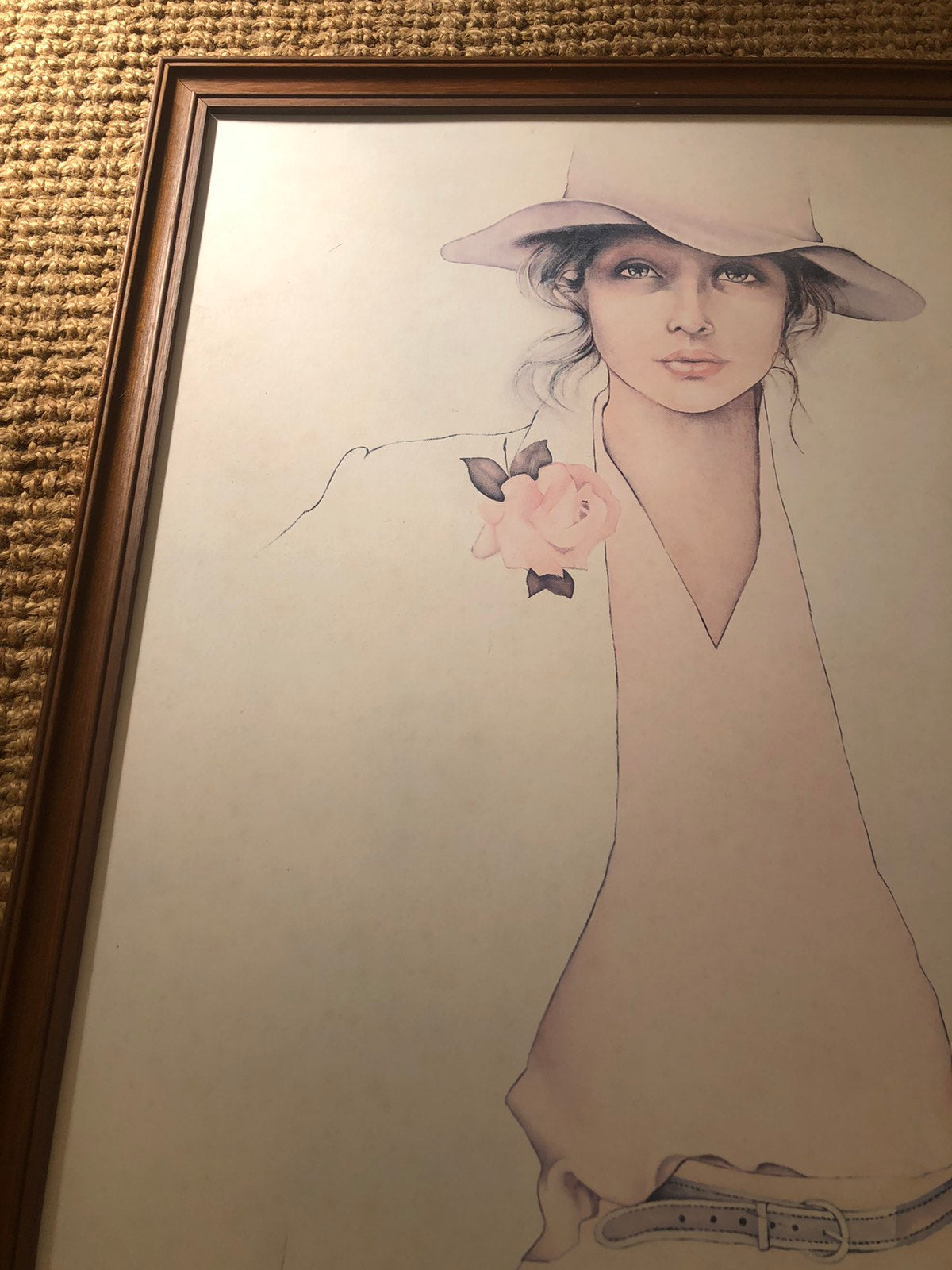 Sara moon vintage print