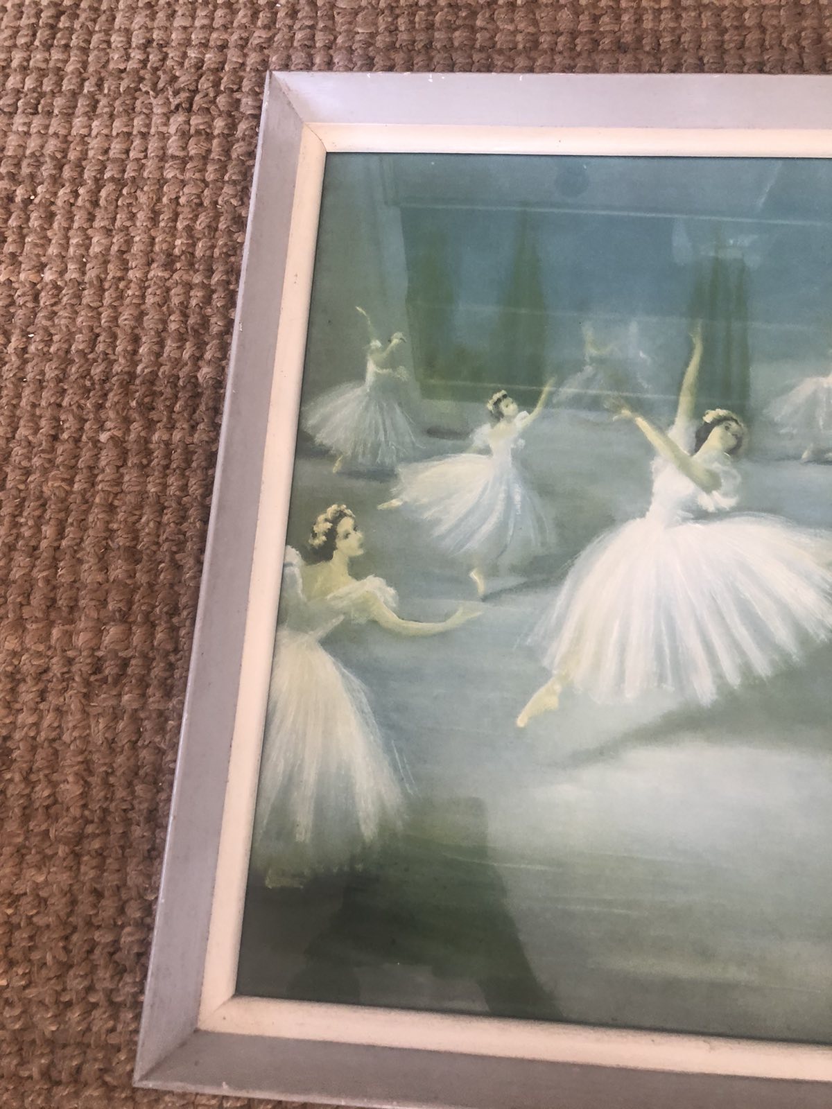 L'aigion Carlotta Edwards vintage ballerina print
