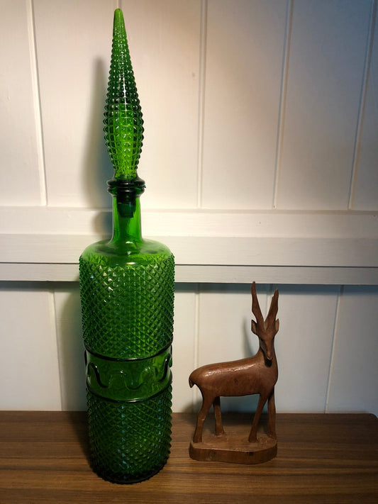 Green genie bottle
