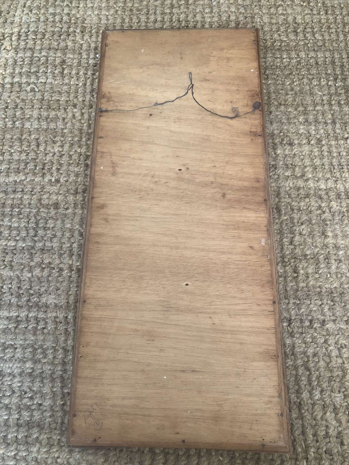 Mid century wall plaque