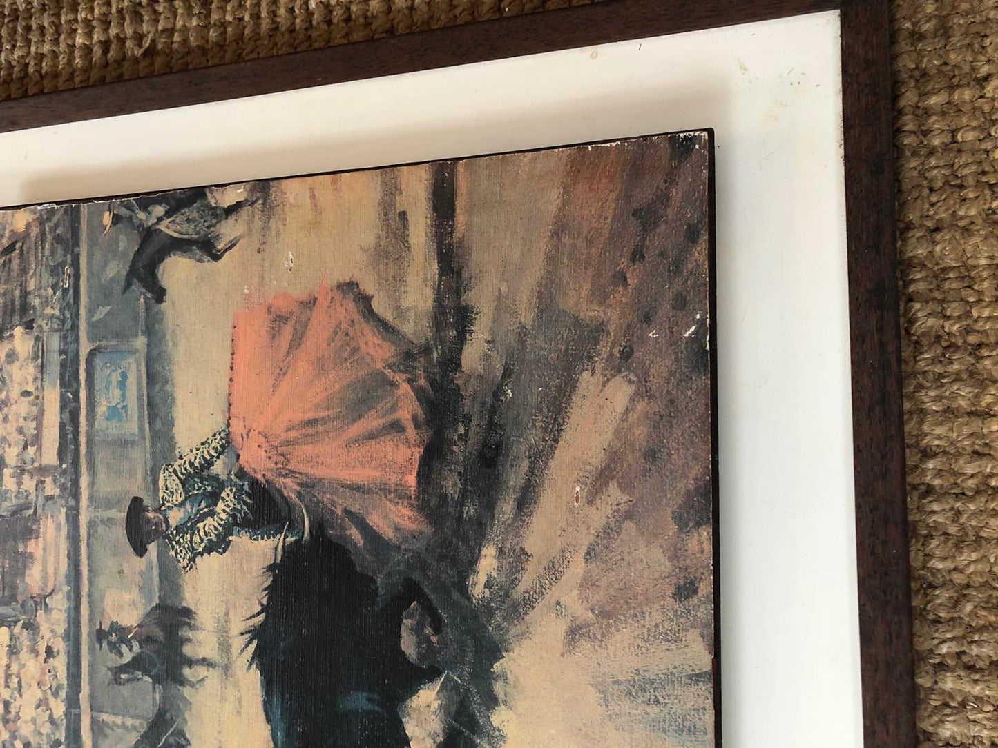 mid century decor matador print