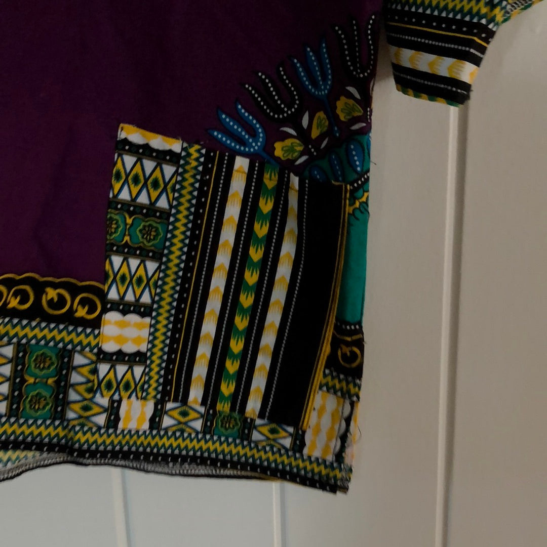 Ladies funky African  crop 8