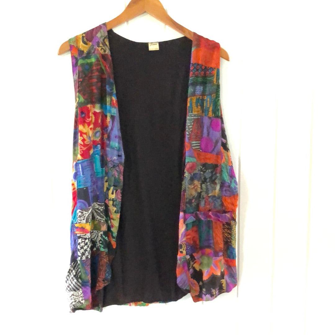 Ladies 90’s vest waistcoat free size