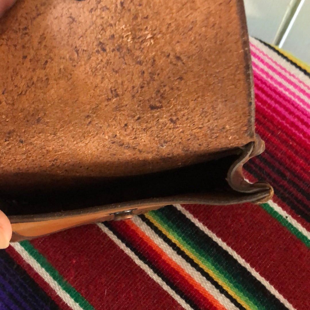 Leather 1970’s purse