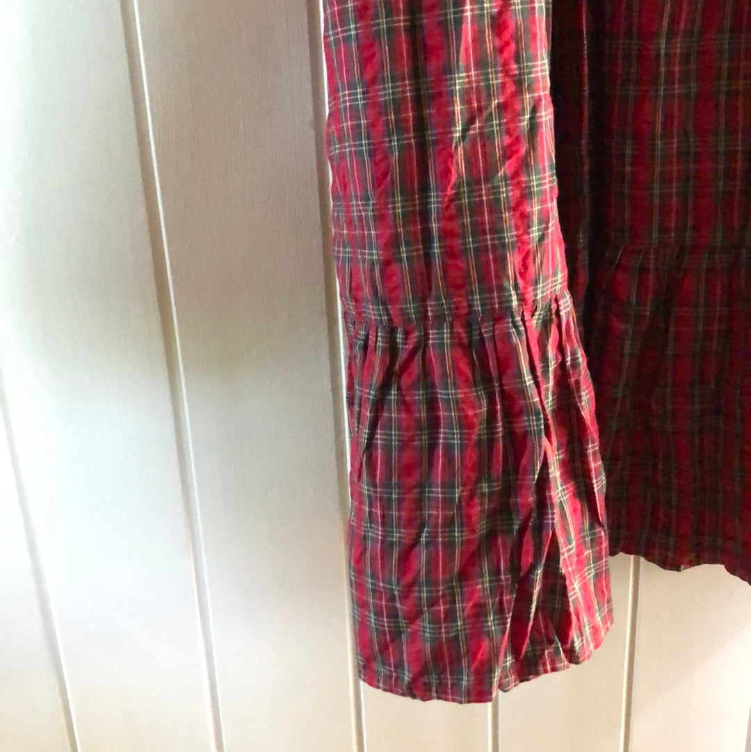 Ladies vintage 1980’s tartan dress 10/12
