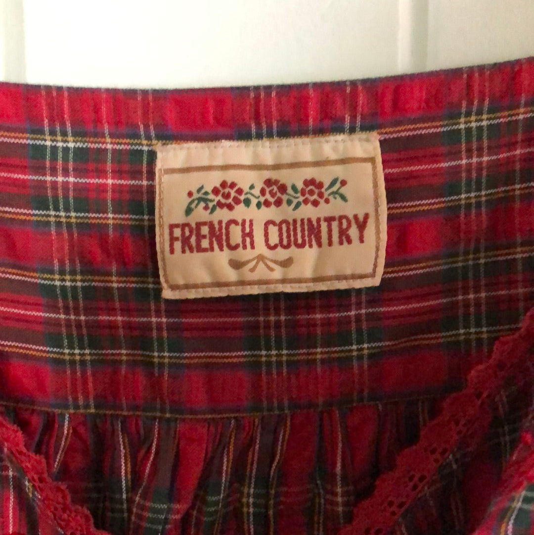 Ladies vintage 1980’s tartan dress 10/12