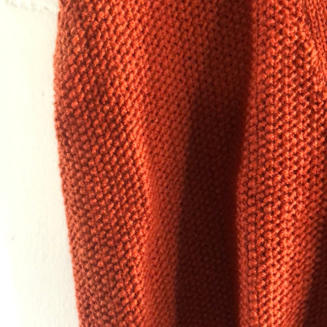 Men’s vintage 80’s knitted waistcoat vest Small