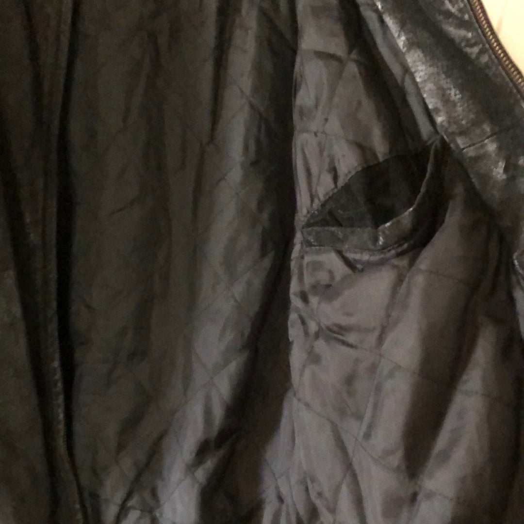 Men’s leather 90’s American style jacket