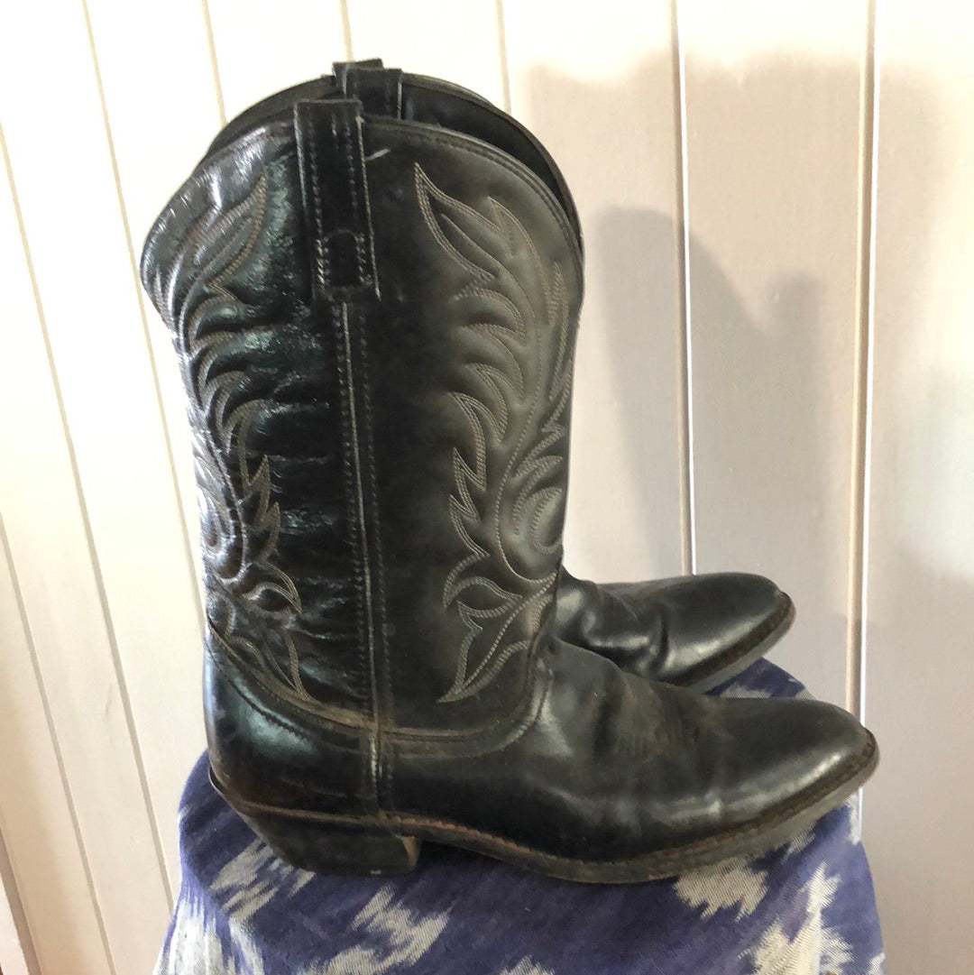 Men’s leather Baxter cowboy boots 8
