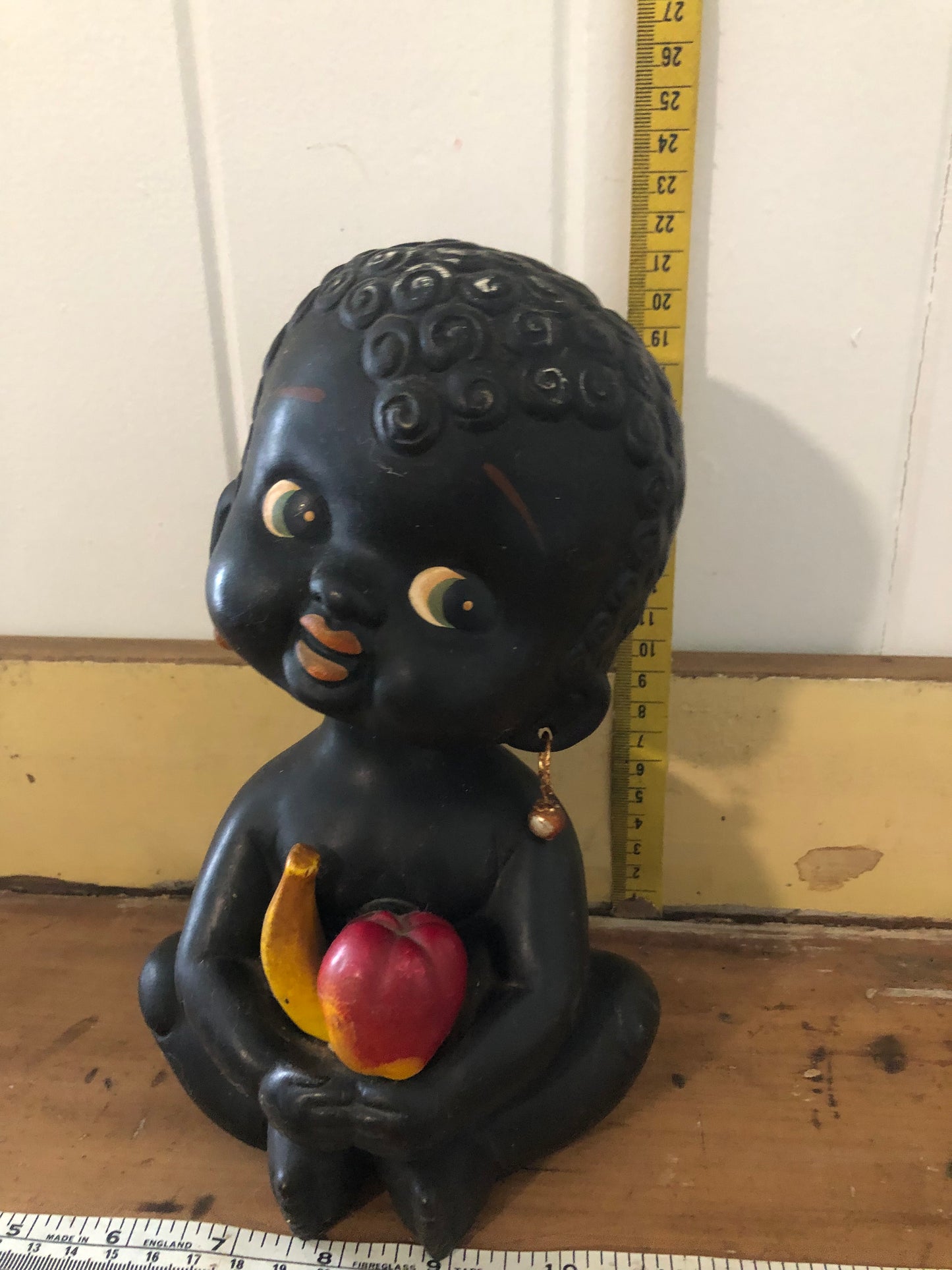 Bobble head figurine large. Black