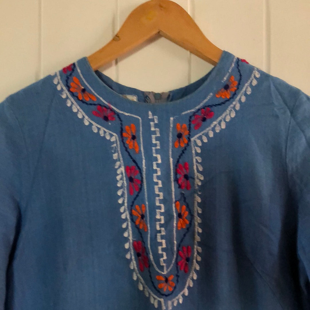 Ladies vintage kaftan dress 8/10