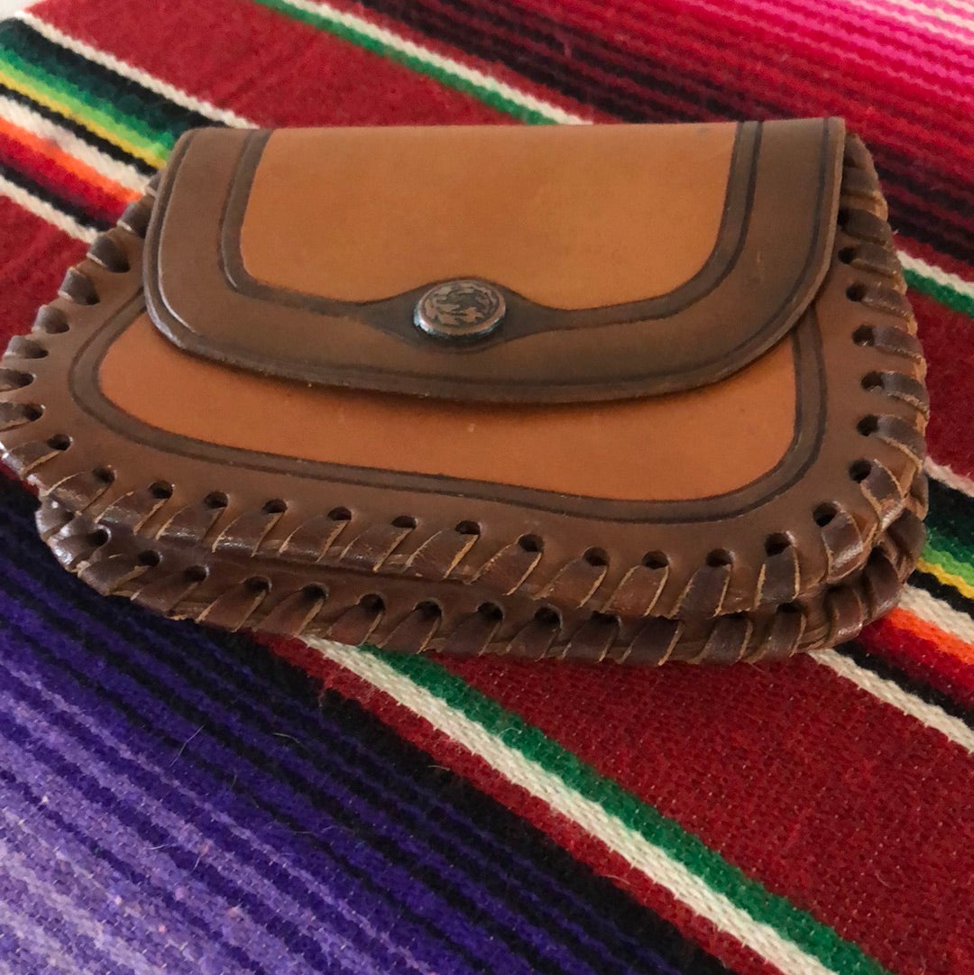 Leather 1970’s purse