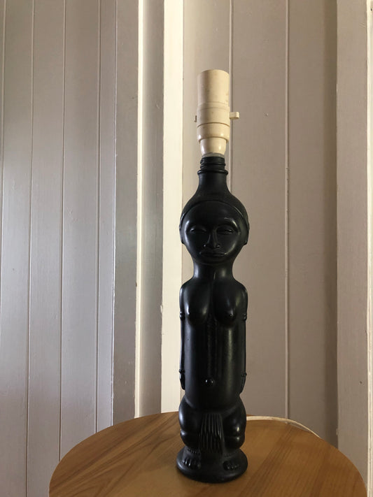 Vintage bottle lamp light tiki/Barsony style