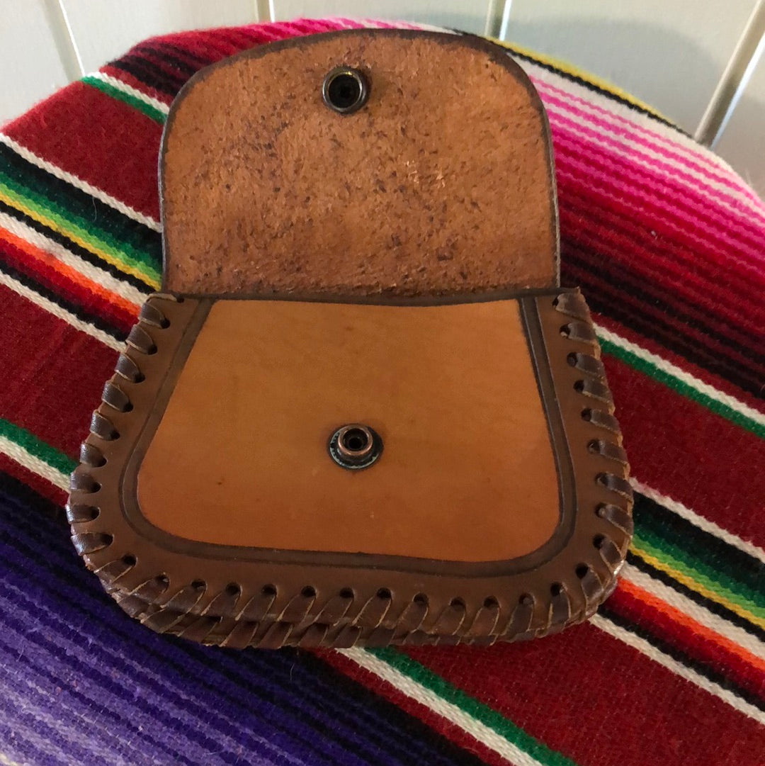 Leather 1970’s purse