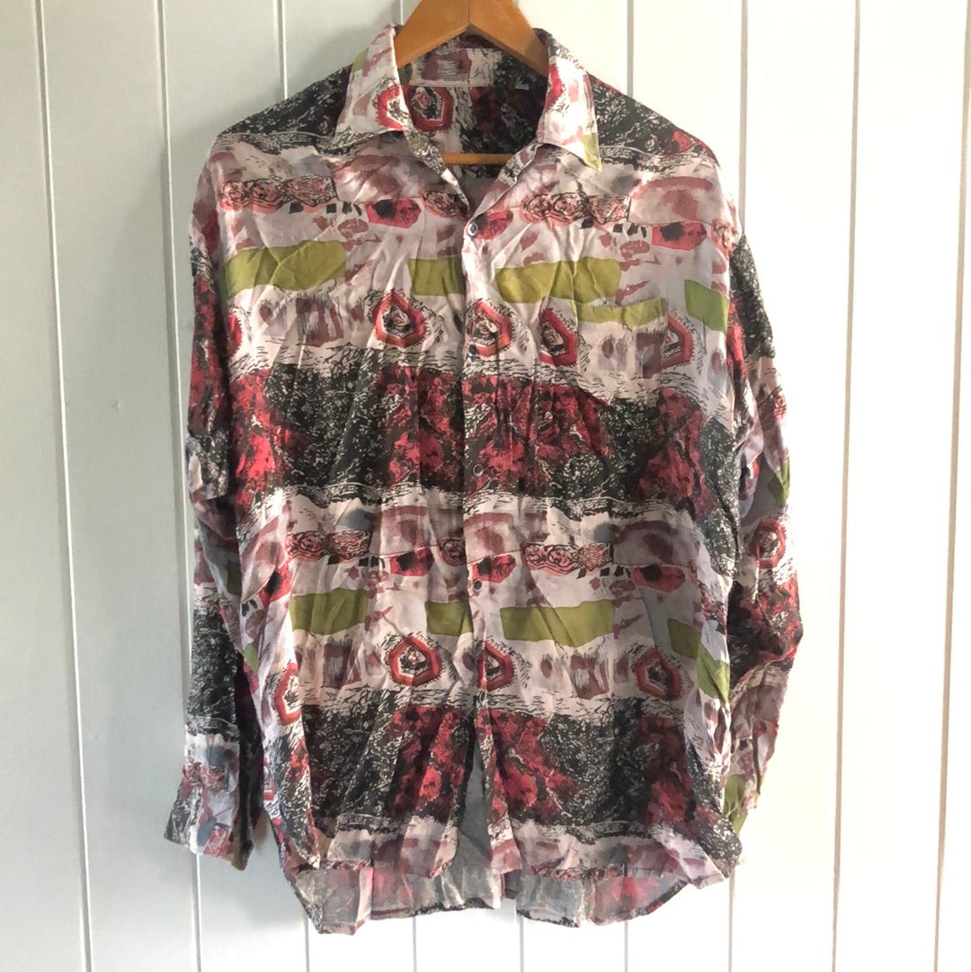 Men’s 90’s party shirt large