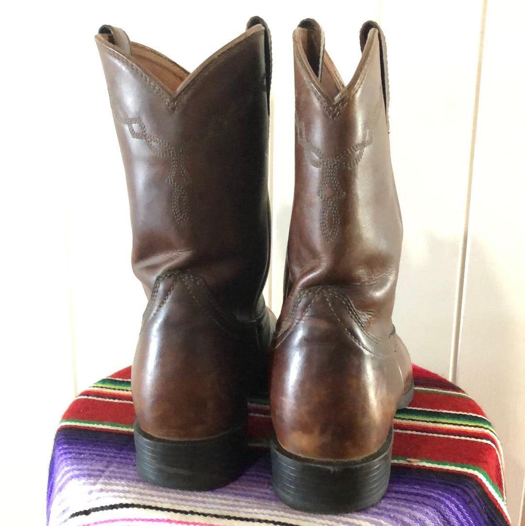Ariat leather boots Uk8