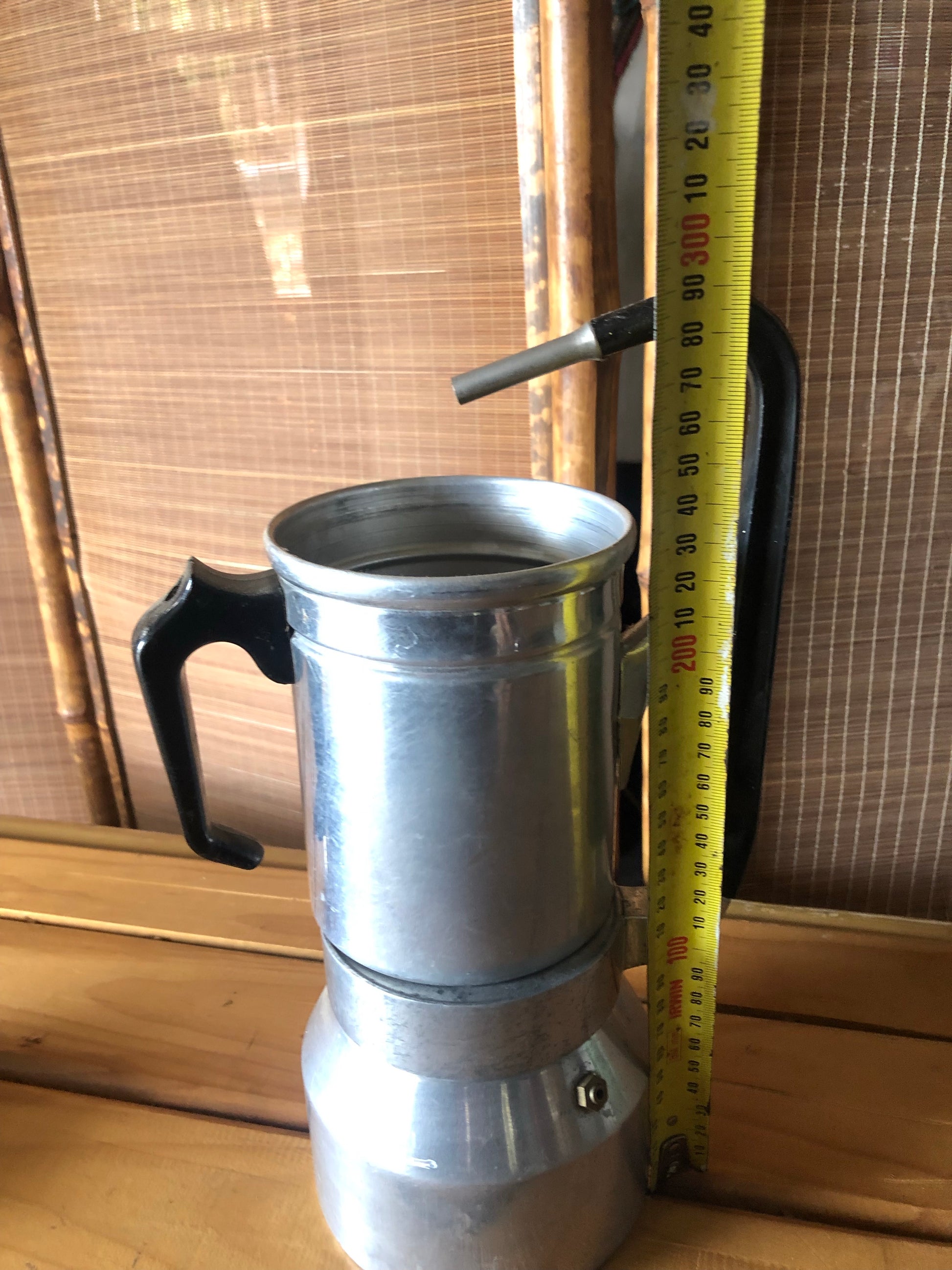 Italian vintage coffee maker Moka espresso coffee ALPU Puppieni